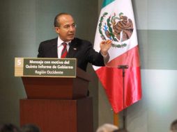 El Presidente emitió un discurso desde el Complejo Panamericano de Voleibol. S NÚÑEZ  /