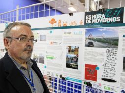 Mario Córdova España, director de AU Consultores, en el X Congreso Hacia Ciudades Libres de Autos. A. CAMACHO  /