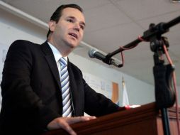 El presidente del PAN estatal, Miguel Ángel Monraz. A. HINOJOSA  /