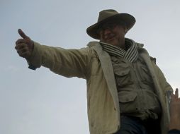 Javier Sicilia consideró la buena voluntad del Presidente Felipe Calderón para detener la violencia en el país. AFP  /