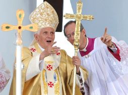 El Papa Benedicto XVI le sugirió a los políticos de todo el mundo que se inspiren en la solidaridad, la justicia y la paz. EFE  /