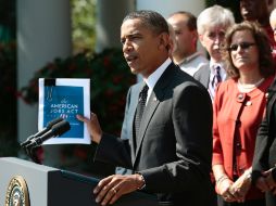 Barack Obama, envió hoy al Congreso su plan, por 447 mil millones de dólares. AP  /