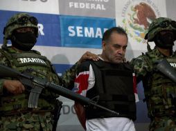 Manuel Alquisires García, alias  'el Meme', al parecer es el operador de finanzas del cartel del golfo.AFP  /