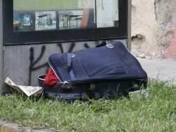 maleta con restos humanos fue localizada en calles de la colonia La Perla. M. PATIÑO  /