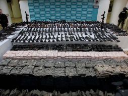 El acuerdo consiste en la dotación de equipo y capacitación policiaca para combatir al crimen. EL UNIVERSAL  /