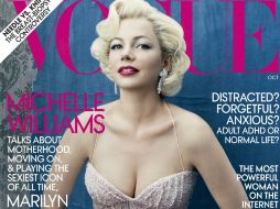 William protagoniza un filme sobre Monroe y posa como la diva para Vogue. AP  /