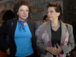 Jacqueline Peschard, comisionada presidenta del  IFAI (d). ARCHIVO  /