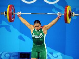 Damaris Aguirre luchará el sábado con Cynthia Domínguez por el boleto restante para el equipo mexicano de halterofilia. MEXSPORT  /