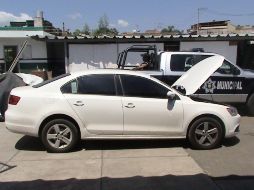 El detenido iba a bordo de un Volkswagen con reporte de robo. M. PATIÑO  /