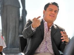 El presidente municipal de Guadalajara, Aristóteles Sandoval opina sobre la reapertura de casinos. S. NÚÑEZ  /