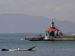 La cota máxima del Lago de Chapala en 2010 fue la 96.62, que se presentó hasta el 5 de octubre de 2010. ARCHIVO  /