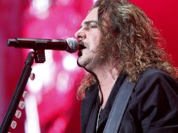 Dibujos de corte azteca han poblado el escenario durante ''Corazón espinado''. EFE  /