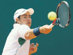 Daniel Garza jugará hoy el segundo punto de la serie ante  la segunda raqueta de Ecuador, Iván Endara. MEXSPORT  /