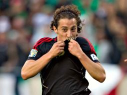 Guardado hizo su 'magia' dentro de la cancha del estadio Riazor al entrar al minuto 45 . MEXSPORT  /