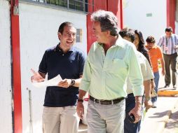 Castro Reynoso, informó que la primera etapa de la obra, debe quedar antes de los Juegos Panamericanos. ARCHIVO.  /