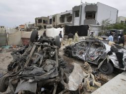 El jefe policial, objetivo del atentado, resultó ileso. AP  /