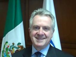 A través de un video en Internet, el aspirante panista reacciona al anuncio hecho por Emilio González. ESPECIAL  /