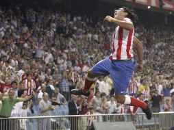 Los goles de Radamel Falcao han levantado al Atlético. ARCHIVO  /