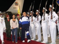 La visita de Ahmadineyad dependerá del cronograma de recuperación de Chávez. EFE  /