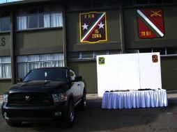 Las personas capturadas, armas de fuego, vehículos y drogas fueron puestas a disposición de la PGR. ESPECIAL.  /