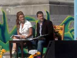 Marco Antonio Regil en el evento Leer es iniciativa. NTX  /