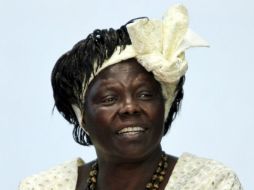 Wangari Maathai ganó el Premio Nobel de la Paz en 2004 por su lucha a favor del medio ambiente. REUTERS  /