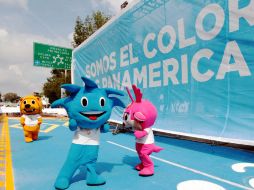 La inauguración del Carril Panamericano estuvo en manos de Copag, COMEX y 25 niños apadrinados. E. BARRERA.  /
