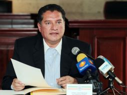 El consejero Enrique Villanueva, dijo que hasta que el consejero juez tome posesión, no se volverá a sesionar. ARCHIVO  /