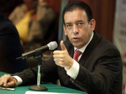 El dirigente nacional del PRI, Humberto Moreira fue gobernador de Coahuila hasta enero de este año. EL UNIVERSAL  /