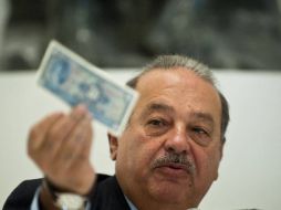 de Icaza retomará el contexto socioeconómico que permitió que Carlos Slim llegara a ser el hombre más rico del mundo. ARCHIVO  /