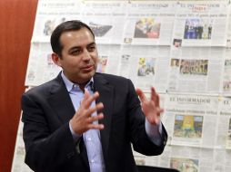 Ernesto Cordero, ''escucha a los militantes'' y los invita a sumarse a su proyecto.  /