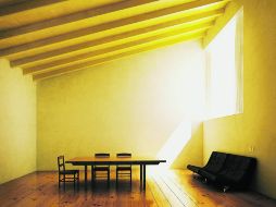 Uno de los espacio de la casa estudio Luis Barragán en la Ciudad de México. ESPECIAL  /