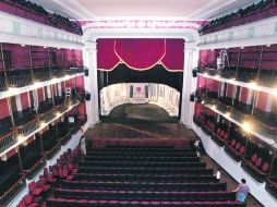 Vista interior del Teatro Ángela Peralta. ARCHIVO  /