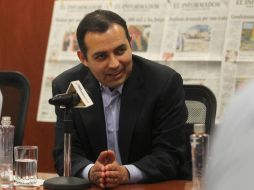 Ernesto Cordero agregó que si no resultaba electo se sumaría al abanderado que representará al panismo en las elecciones. ARCHIVO  /