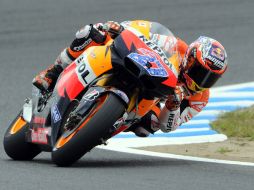 El australiano tiene 44 puntos de ventaja sobre Lorenzo. AFP  /