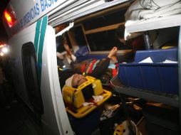 Los heridos fueron enviados a la Cruz Verde de Las Águilas. ARCHIVO  /