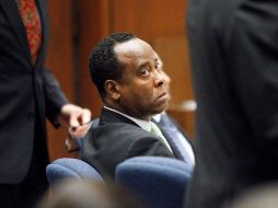 El Dr. Conrad Murray en el juicio sobre la muerte de Jackson. AFP  /