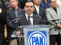 El aspirante a la candidatura presidencial por el PAN, Ernesto Cordero. NTX  /