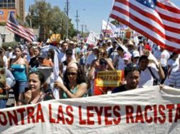 La falta de acción del congreso provoca que se apliquen medidas duras a las personas inmigrantes. AP  /
