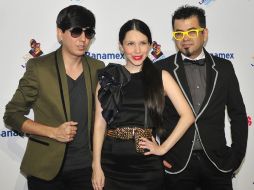 Belanova, trío electropop que asistió a la fiesta, asegura que la nominación ya es un punto a favor. EFE  /