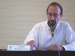 El director y traductor Boris Schoemann ha representado a México en diversos festivales internacionales de teatro.  /