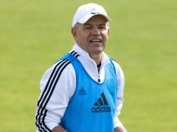 Se muestra satisfecho por la leve mejoría en relación a los primeros dos encuentros del campeonato. EFE  /