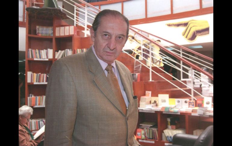 Eduardo Lizalde es considerado uno de losmejores poetas vivos de México. EL UNIVERSAL  /