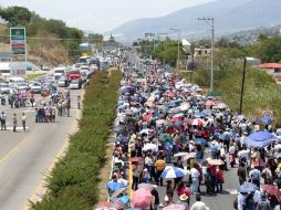 Los maestros que se manifestarán mañana en Acapulco piden más presencia policiaca pues aseguran que no hay garantías ni protección.  /