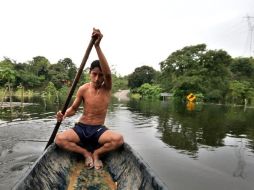 El río Grijalva se encuentra a 38 centímetros por encima de su nivel crítico. NOTIMEX  /