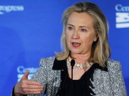 La secretaria de Estado, Hillary Clinton, dijo hoy que invitará a otras naciones para aislar a Irán por la trama terrorista. AFP  /