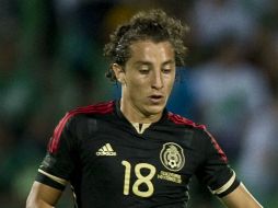 Guardado se perdió los choques de Liga y Copa del Rey con el Alcoyano por el amistoso entre México y Brasil. AFP  /