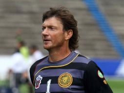 El portero de los Leones Negros, Hérnan Cristante no logró mantener a salvo su portería.MEXSPORT  /