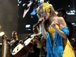 Fillipa Giordano está apunto de concluir la grabación de su más reciente material discográfico. ARCHIVO  /