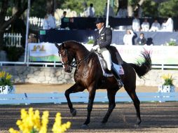César Alberto Parra, en lomos de Grandioso. EFE  /